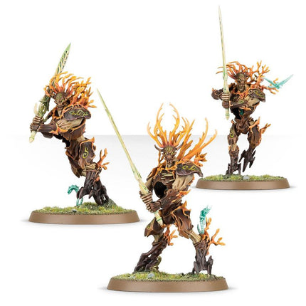Dit is een afbeelding van het miniatuur Kurnoth Hunters - Sylvaneth voor het spel Warhammer, te koop bij Tabletop Miniature Wargames spellenwinkel Speldorado in delft