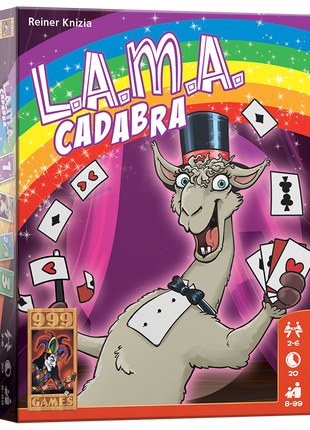 Lama Cadabra – gezellig kaartspel – 2 tot 6 spelers