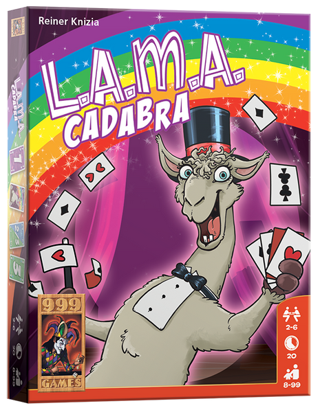 Lama Cadabra – gezellig kaartspel – 2 tot 6 spelers