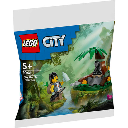 City Jungle onderzoeker met Baby Gorilla's 30665 Lego