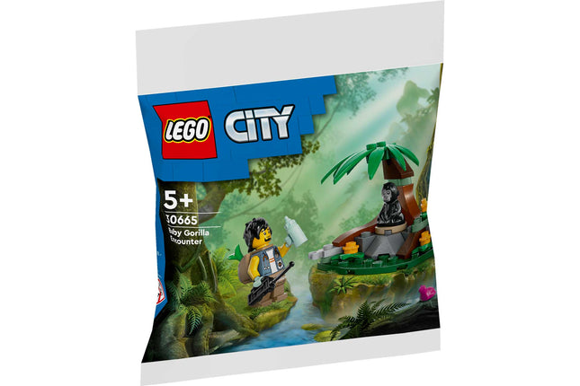 City Jungle onderzoeker met Baby Gorilla's 30665 Lego