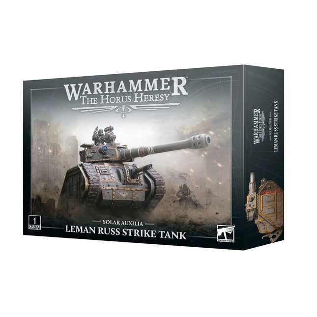 Dit is een foto van het spel Leman Russ Strike Tank - Solar Auxilia te koop bij Speldorado Spellenwinkel Delft