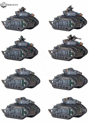 Games Workshop Leman Russ Executioner/Demolishr Sqd - Solar Auxilia - Solar Auxilia