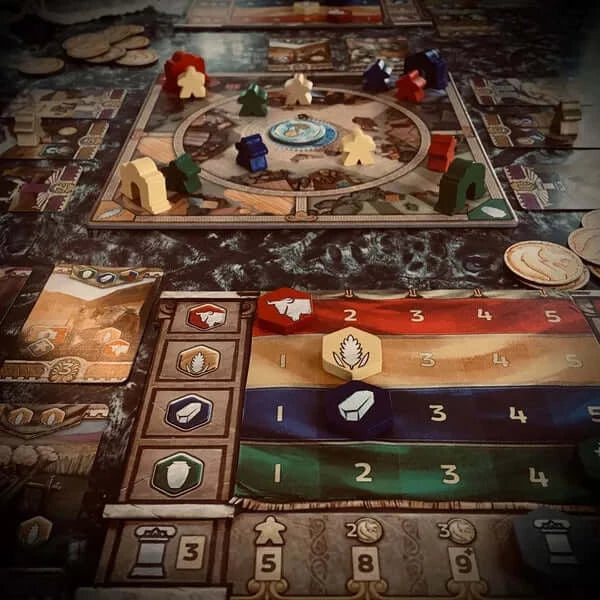 Dit is een foto van het spel Lions of Lydia - EN te koop bij Speldorado Spellenwinkel Delft