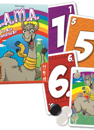 Dit is een foto van het spel Lama te koop bij Speldorado Spellenwinkel Delft