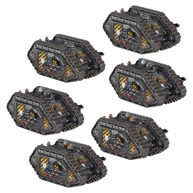 Dit is een foto van het spel Land Raider Proteus Squadron - Adeptus Astartes te koop bij Speldorado Spellenwinkel Delft