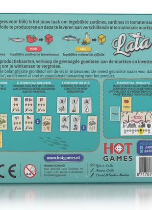 Lata – gezellig kaartspel – 2 tot 5 spelers