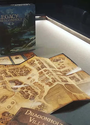 Dit is een foto van het spel Legacy of Dragonholt EN te koop bij Speldorado Spellenwinkel Delft