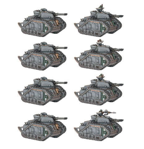 Games Workshop Leman Russ Exterminator/Annihilators - Solar Auxilia - Solar Auxilia