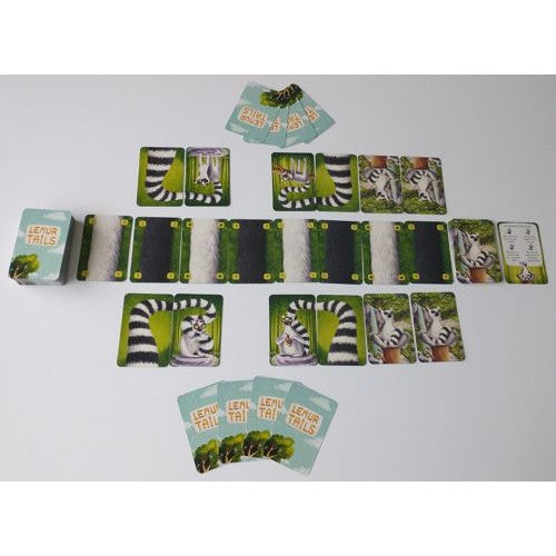 Dit is een foto van het spel Lemur Tails- NL - EN te koop bij Speldorado Spellenwinkel Delft