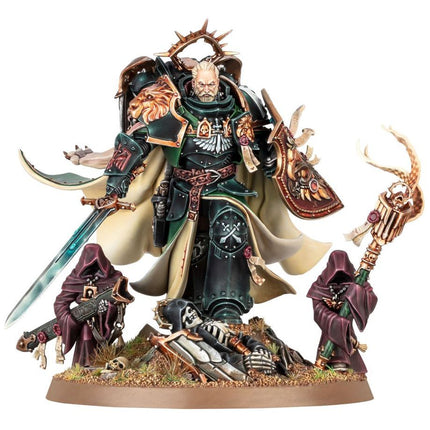 Dit is een afbeelding van het miniatuur Lion El'Johnson - Dark Angels voor het spel Warhammer, te koop bij Tabletop Miniature Wargames spellenwinkel Speldorado in delft