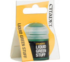 Liquid Green Stuff - Paints + Tools - verf – verf en gereedschap voor miniaturen