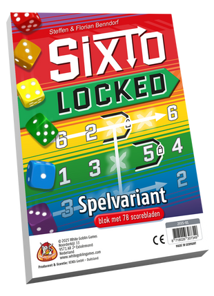 Sixto: Locked – gezellig dobbelspel – 1 tot 6 spelers