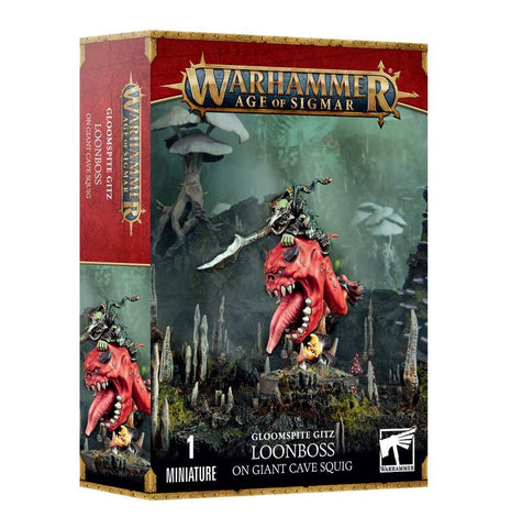 Games Workshop Loonboss On Giant Cave Squig - Gloomspite Gitz - Gloomspite Gitz