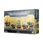 Dit is een afbeelding van het miniatuur Lootas - Orks voor het spel Warhammer, te koop bij Tabletop Miniature Wargames spellenwinkel Speldorado in delft