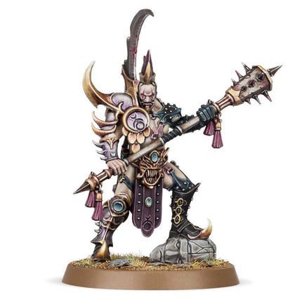 Dit is een afbeelding van het miniatuur Lord Of Pain - Hedonites of Slaanesh voor het spel Warhammer, te koop bij Tabletop Miniature Wargames spellenwinkel Speldorado in delft