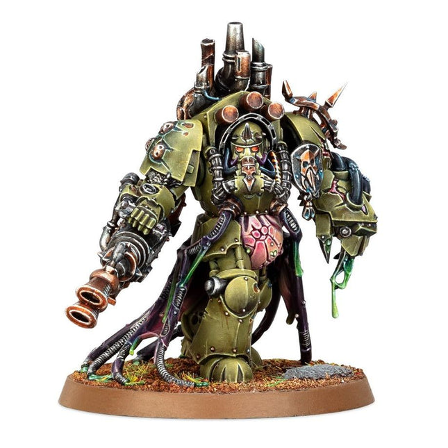 Dit is een afbeelding van het miniatuur Lord Of Virulence - Death Guard voor het spel Warhammer, te koop bij Tabletop Miniature Wargames spellenwinkel Speldorado in delft