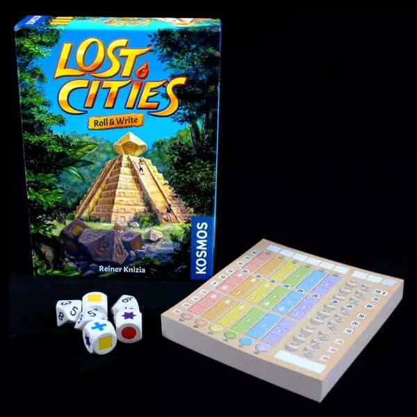 Lost Cities: Roll & Write, 999-LOS06 van 999 Games te koop bij Speldorado !