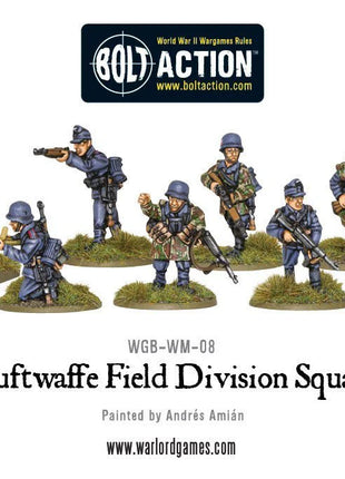 Dit is een foto van het spel Luftwaffe Field Division Squad te koop bij Speldorado Spellenwinkel Delft