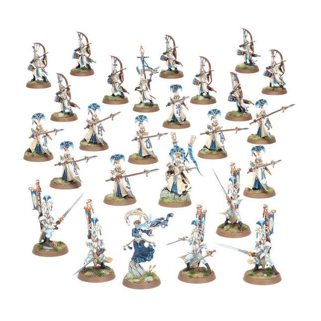 Dit is een foto van het spel Spearhead - Lumineth Realm Lords te koop bij Speldorado Spellenwinkel Delft