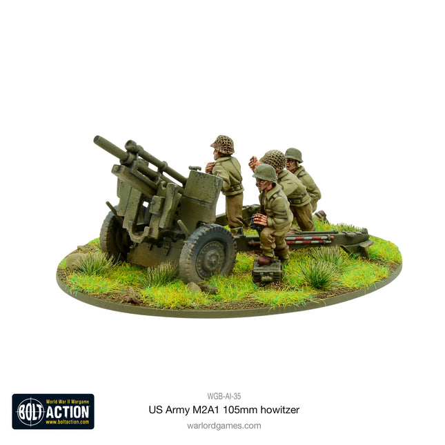 Dit is een foto van het spel US Army M2A1 105mm Howitzer te koop bij Speldorado Spellenwinkel Delft