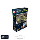 M3 Grant (Western Desert) voor Bolt Action - engelsen vehicle schaal 1:58 miniatuur