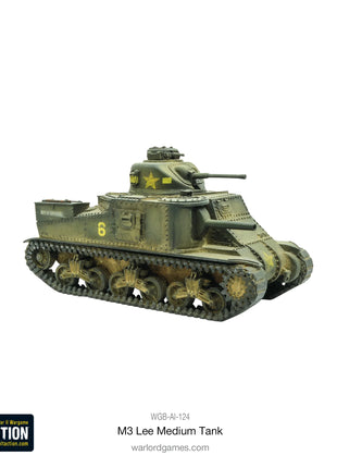 Dit is een foto van het spel M3 Lee Tank te koop bij Speldorado Spellenwinkel Delft