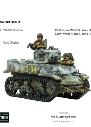 Dit is een foto van het spel M5 Stuart te koop bij Speldorado Spellenwinkel Delft