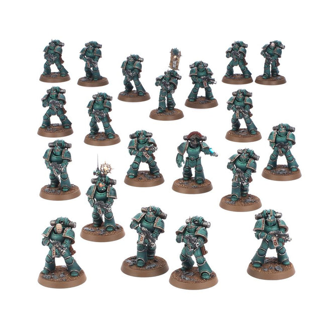 Dit is een foto van het spel MKIII Tactical Squad - Horus Heresy te koop bij Speldorado Spellenwinkel Delft