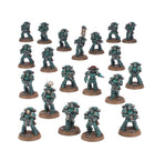 Dit is een afbeelding van het miniatuur MKIII Tactical Squad - Horus Heresy voor het spel Warhammer, te koop bij Tabletop Miniature Wargames spellenwinkel Speldorado in delft