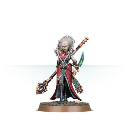 Dit is een afbeelding van het miniatuur Magus - Genestealer Cults voor het spel Warhammer, te koop bij Tabletop Miniature Wargames spellenwinkel Speldorado in delft
