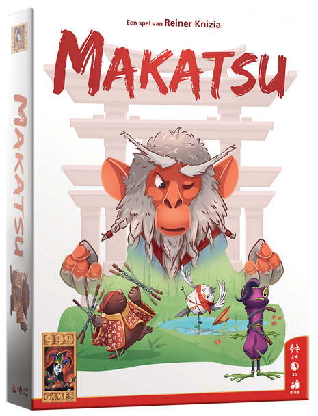 Makatsu – gezellig kaartspel – 2 tot 6 Spelers