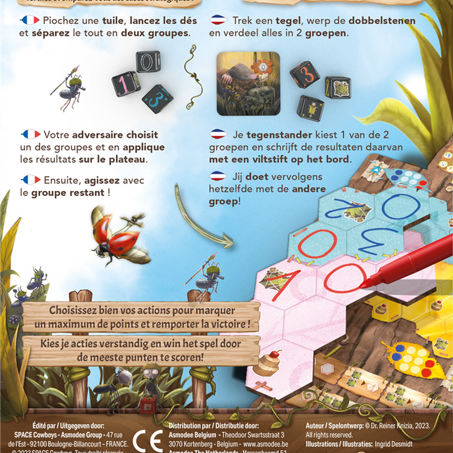 Dit is een foto van het spel Marabunta te koop bij Speldorado Spellenwinkel Delft