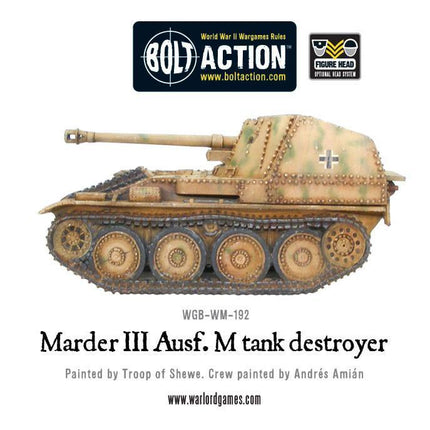 Dit is een foto van het spel Marder III ausf M te koop bij Speldorado Spellenwinkel Delft