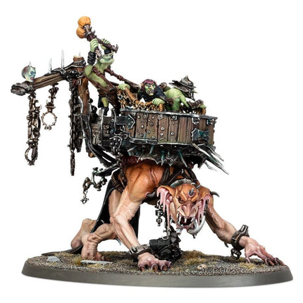 Dit is een afbeelding van het miniatuur Marshcrawla Sloggoth - Orruk Warclans voor het spel Warhammer, te koop bij Tabletop Miniature Wargames spellenwinkel Speldorado in delft