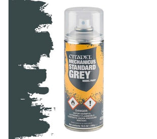 Mech.Standard Grey Spray - paints + Tools - verf – verf en gereedschap voor miniaturen