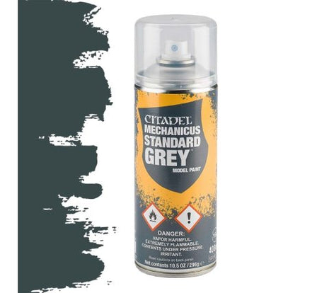 Mech.Standard Grey Spray - paints + Tools - verf – verf en gereedschap voor miniaturen