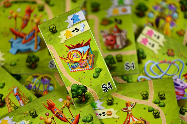 Dit is een foto van het spel Meeple Land te koop bij Speldorado Spellenwinkel Delft