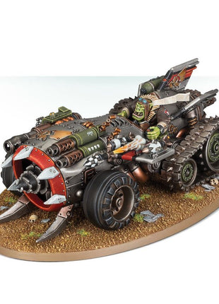 Dit is een afbeelding van het miniatuur Megatrakk Scrapjet - Orks voor het spel Warhammer, te koop bij Tabletop Miniature Wargames spellenwinkel Speldorado in delft