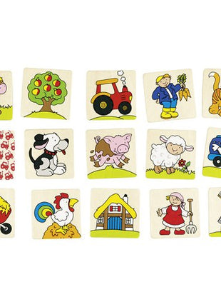 Memo game farm – bordspel voor kinderen Vanaf 3 jaar