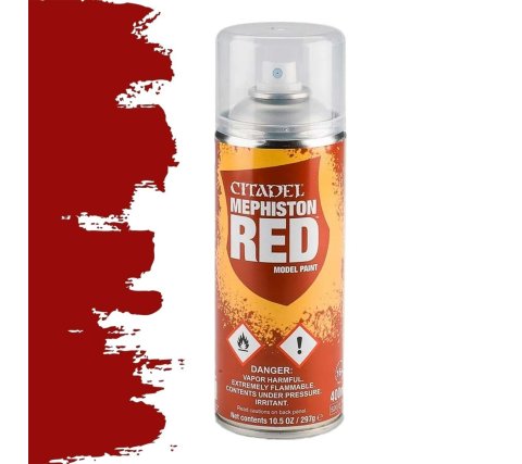 Mephiston Red Spray - paints + Tools