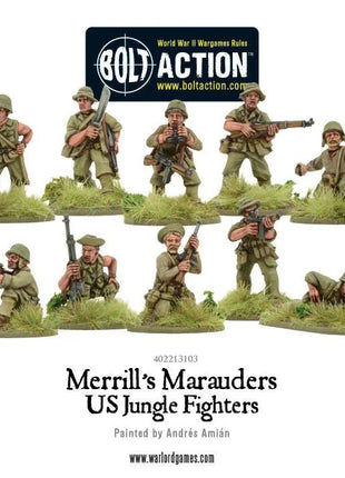 Dit is een foto van het spel Merrill's Marauders te koop bij Speldorado Spellenwinkel Delft