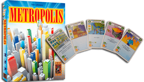Dit is een foto van het spel Metropolis te koop bij Speldorado Spellenwinkel Delft