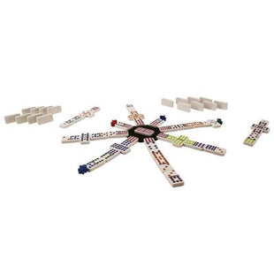 Dit is een foto van het spel Mexican Train Dominoes te koop bij Speldorado Spellenwinkel Delft