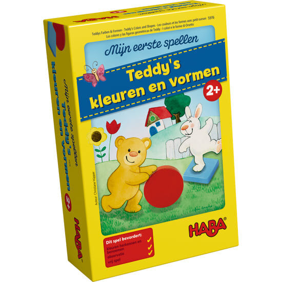Mijn eerste spellen – Teddy’s kleuren en en vormen