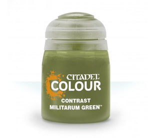29-24 - Militarum Green - Paint - Contrast - verf – verf en gereedschap voor miniaturen