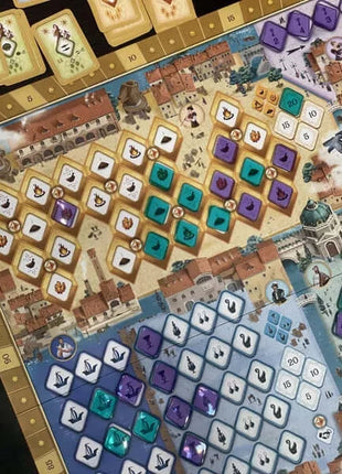 Dit is een foto van het spel Mille Fiori te koop bij Speldorado Spellenwinkel Delft