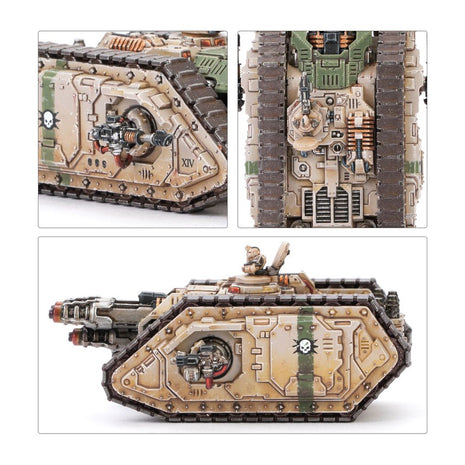 Dit is een afbeelding van het miniatuur Cerberus heavy tank destroyer sqaudron - legions imperialis voor het spel Warhammer, te koop bij Tabletop Miniature Wargames spellenwinkel Speldorado in delft