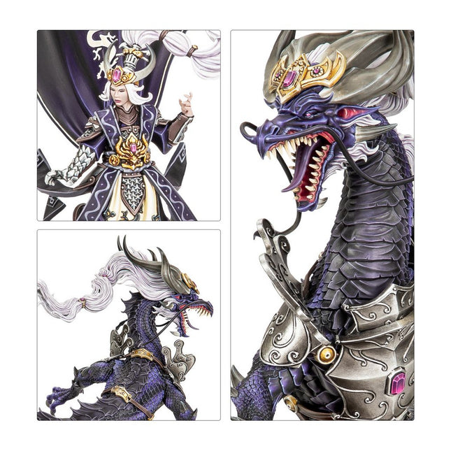 Cathay legendarische held Miao Ying Storm Dragon tabletop wargame