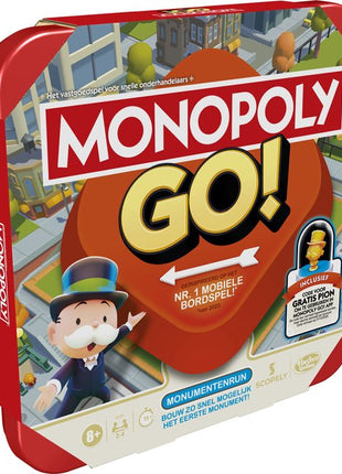 Monopoly Go! – gezellig bordspel – 2 tot 4 spelers